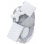 5 delni komplet Jukki Comfort Gray stars